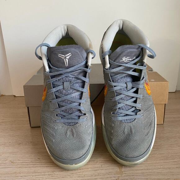 Nike Kobe A.D. Mid Grey Snake Men Sneakers 922482-005- SZ 9 main image 12